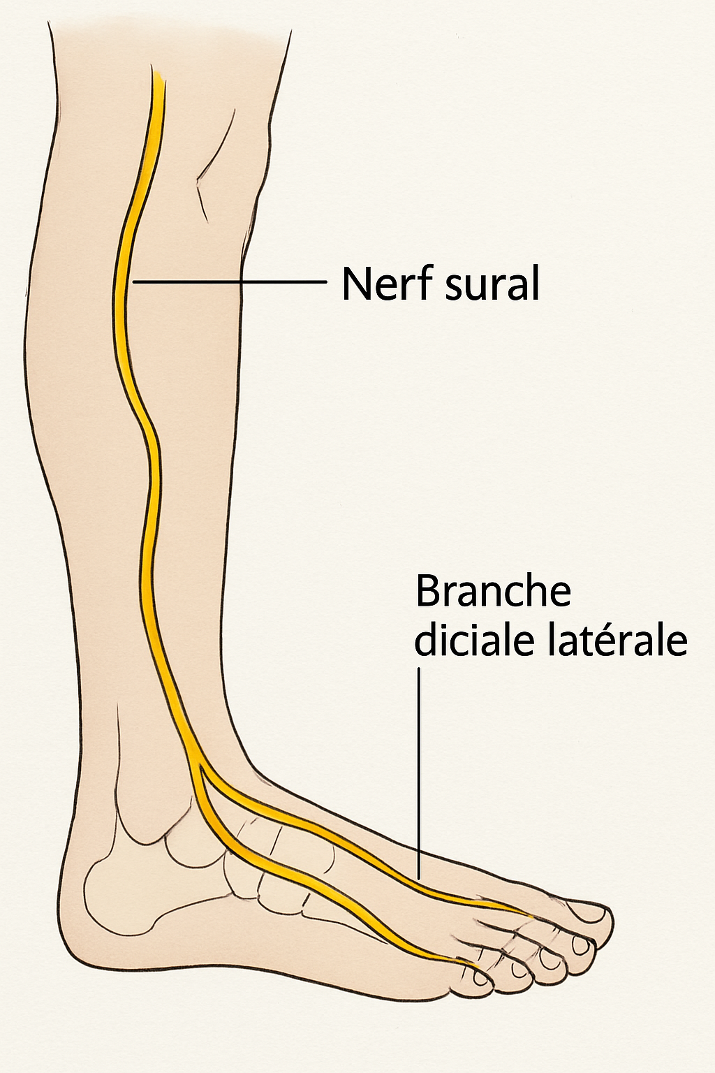 découvrez les causes, symptômes et solutions pour la douleur sur le côté extérieur du pied liée au nerf sural. apprenez à identifier ce problème nerveux et à trouver les bons traitements pour soulager votre inconfort.