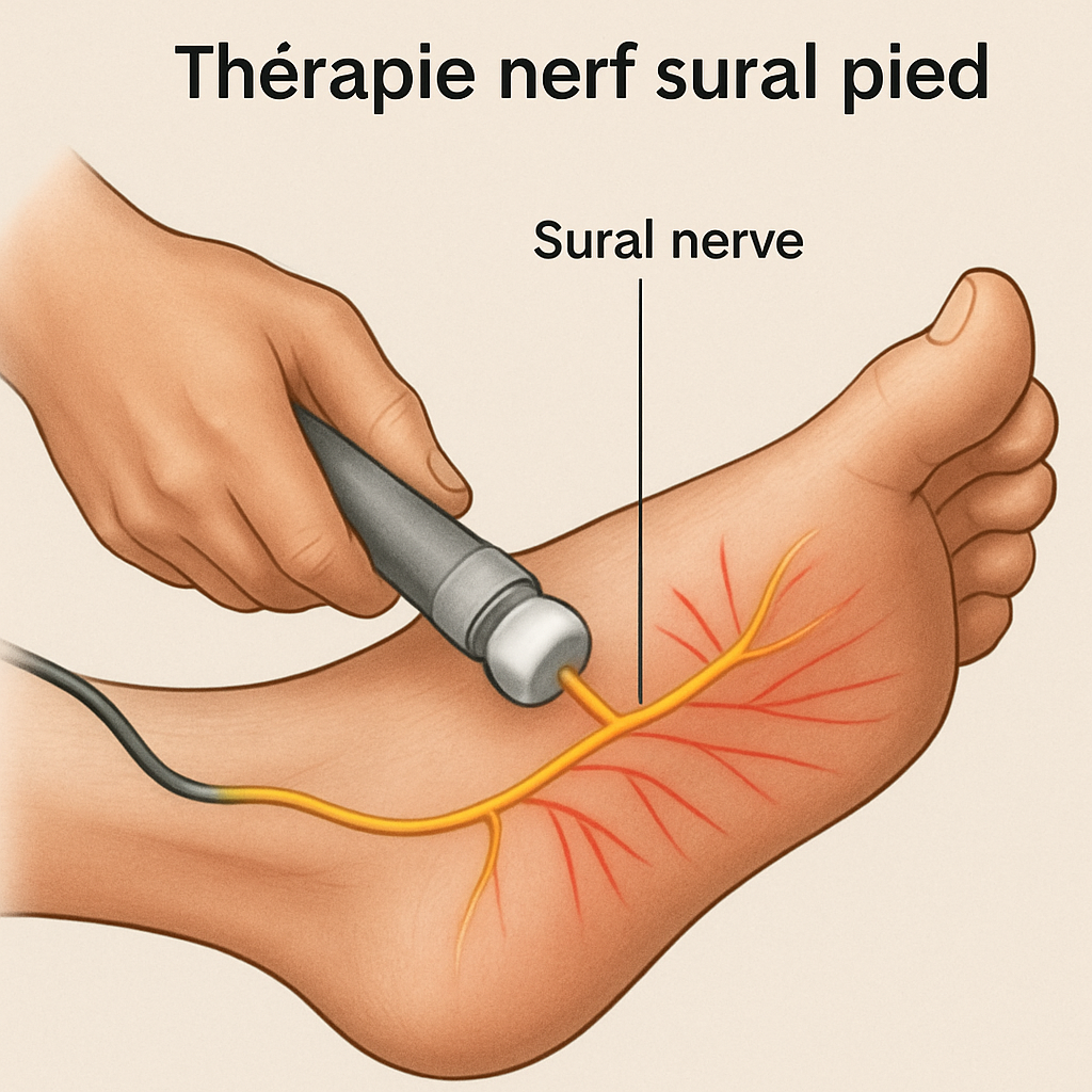 découvrez les causes, symptômes et traitements de la douleur sur le côté extérieur du pied liée au nerf sural. apprenez comment identifier ce problème et soulager l'inconfort au quotidien.