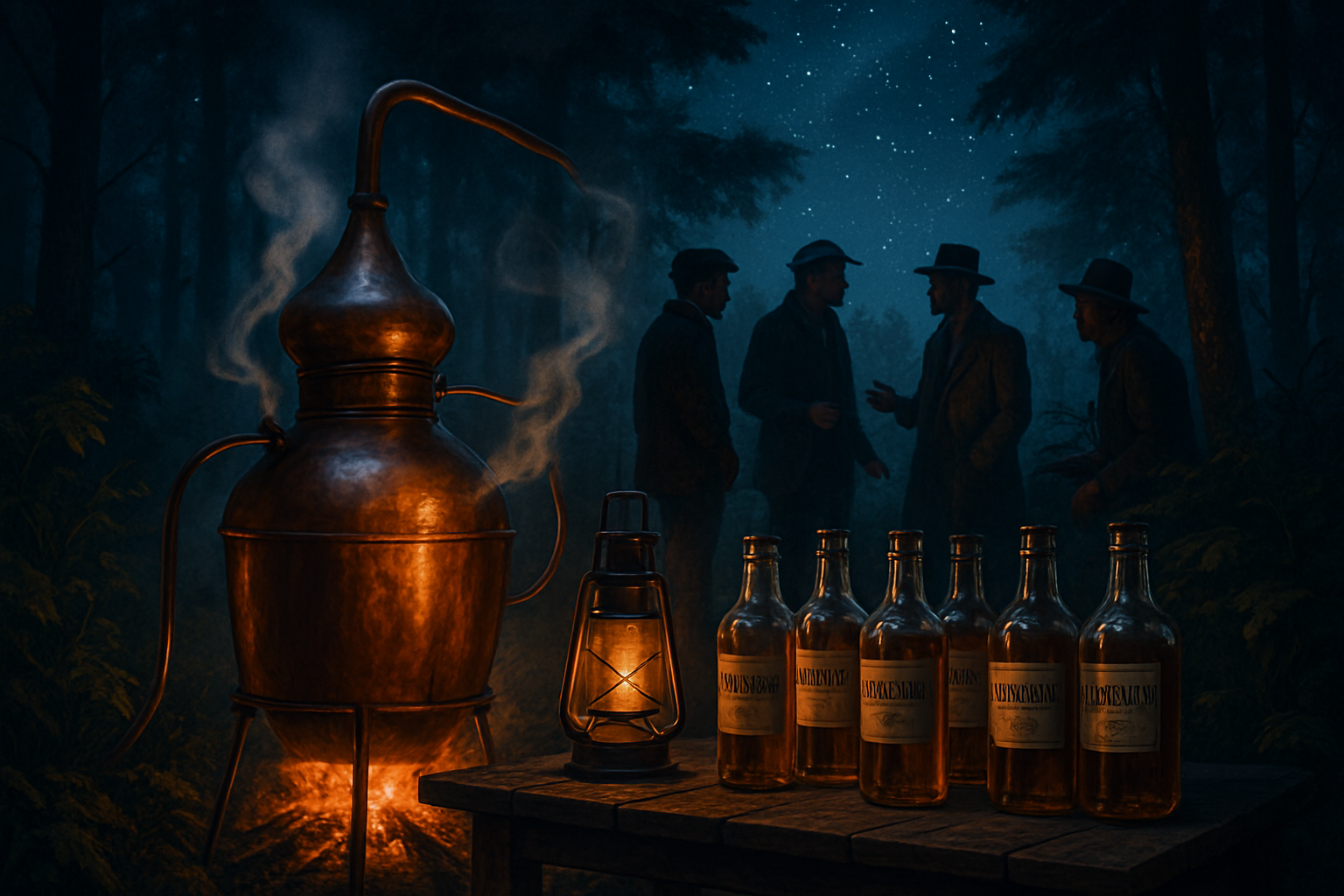 plongez en 2025 dans lâunivers captivant des moonshiners : explorez lâhistoire, les secrets et la fabrication du whisky clandestin qui fascine toujours autant. partez Ă la dĂ©couverte de cette tradition hors-la-loi !