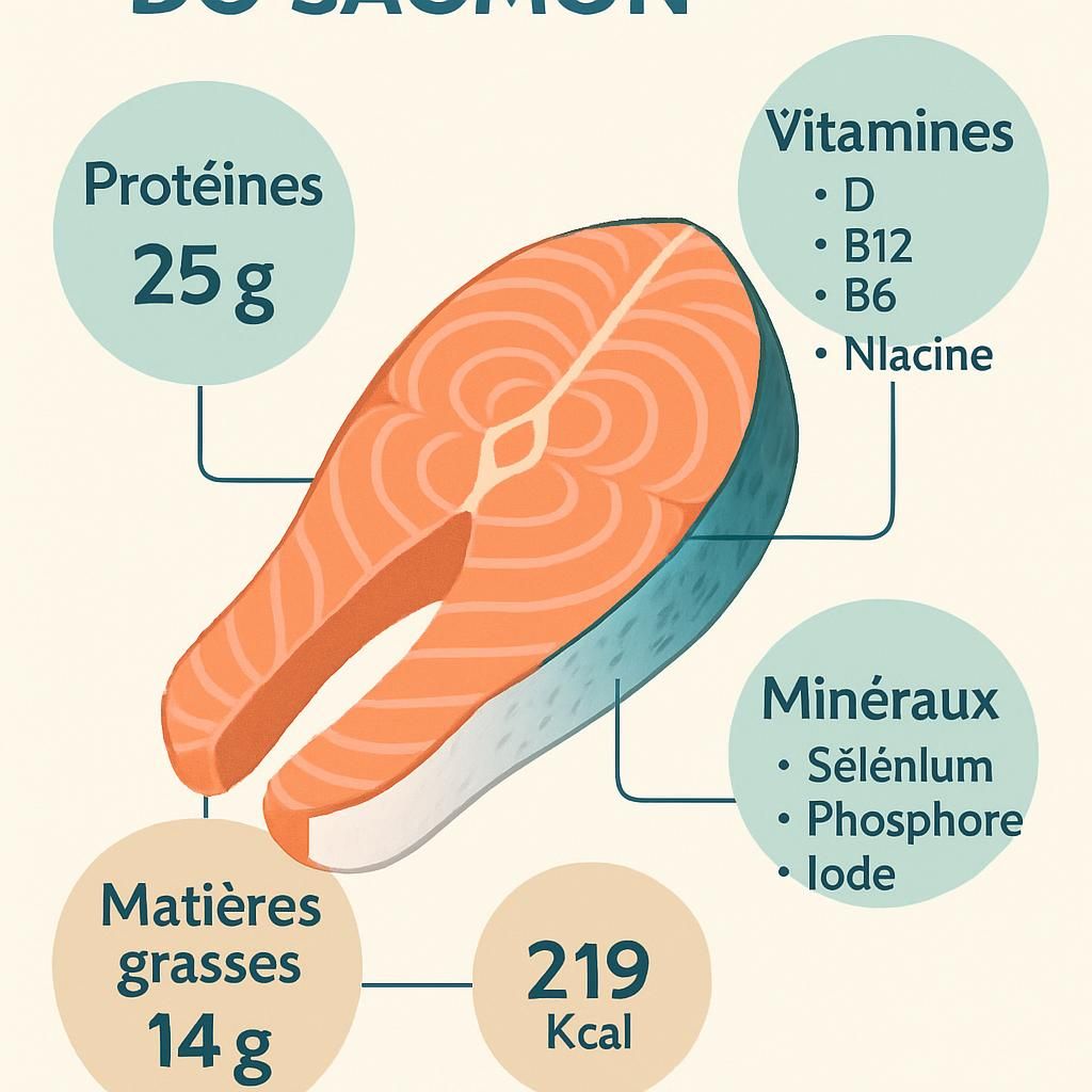 découvrez combien de calories contient le saumon en 2025, ses valeurs nutritionnelles détaillées et des conseils diététiques pour une alimentation saine et équilibrée.