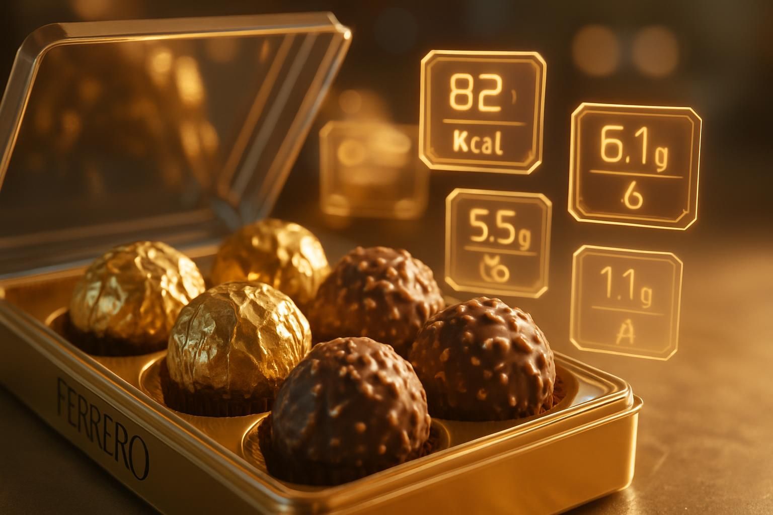 découvrez tout sur les informations nutritionnelles des ferrero rocher en 2026 : calories, ingrédients, et conseils pour une consommation équilibrée.