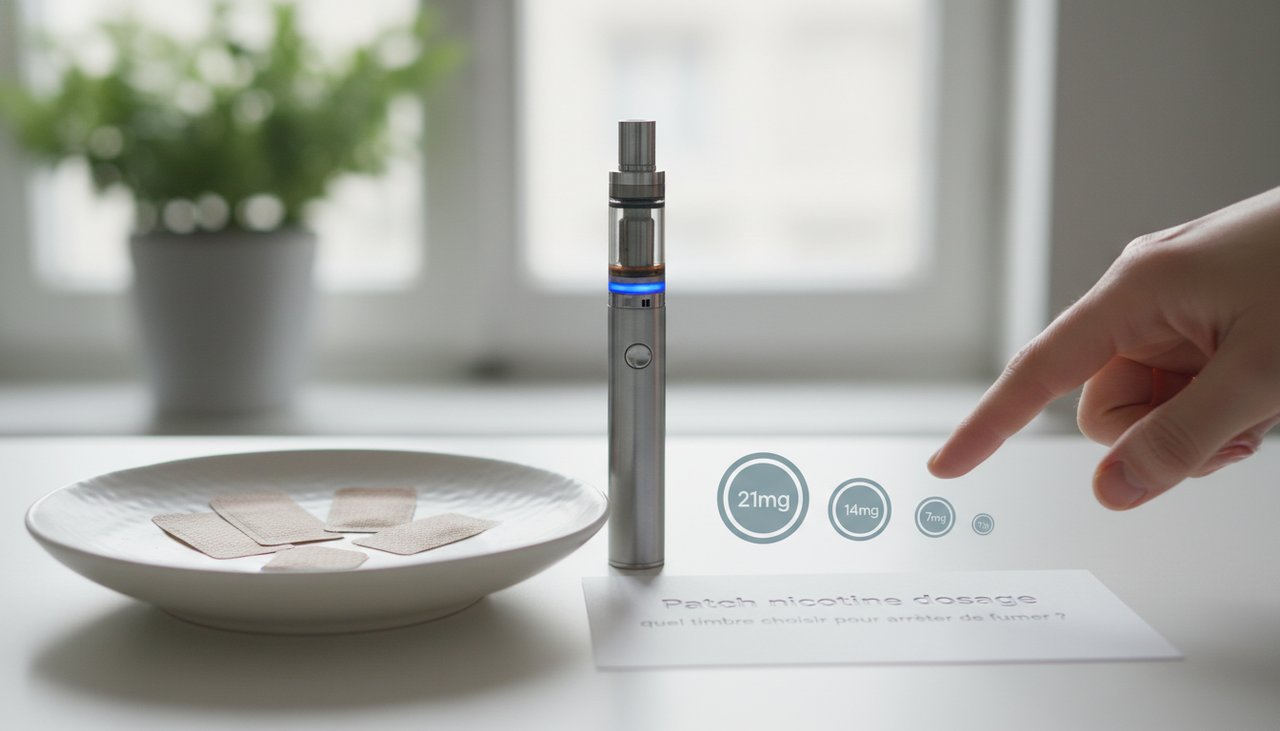 Patch nicotine dosage : quel timbre choisir pour arrêter de fumer ?