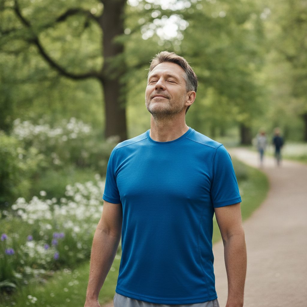 Respiration retrouvée après le sevrage tabagique sans substitut