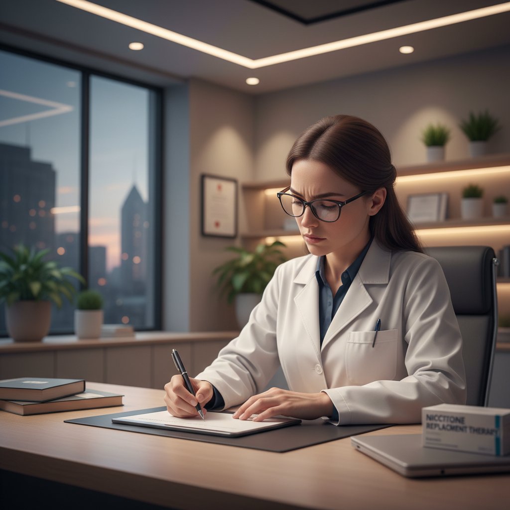 médecin prescrivant substitut nicotinique remboursé