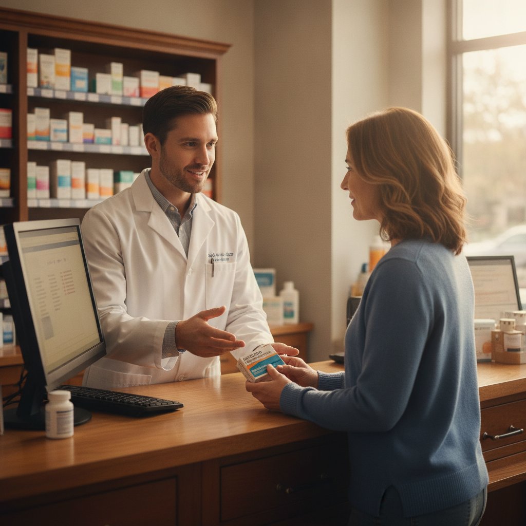 Consultation en pharmacie sur le choix et le dosage d'un patch nicotine