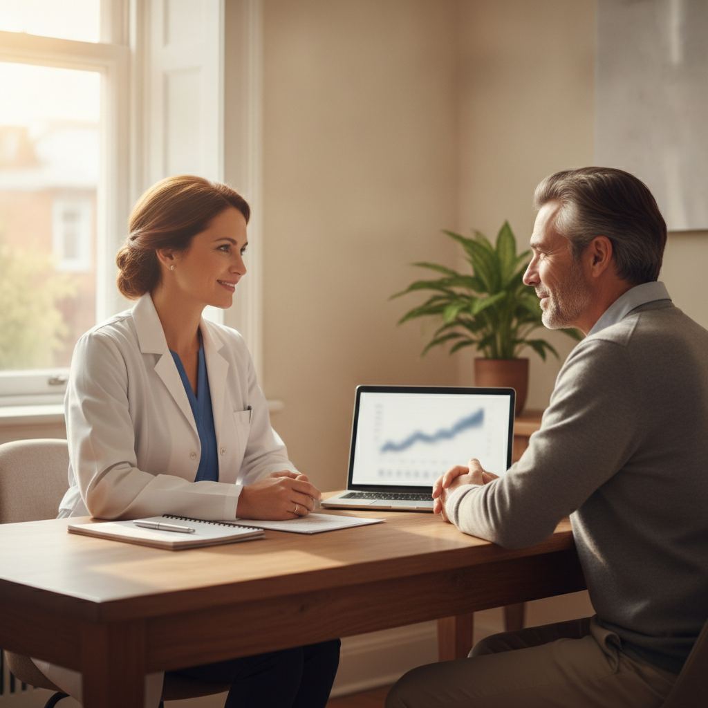 Consultation chez un tabacologue pour interpreter le score de dependance a la nicotine